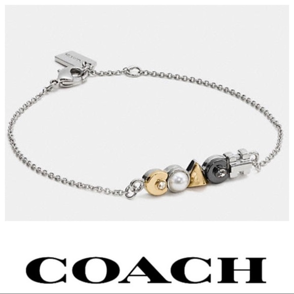 Coach Deco Chain Bracelet - Picture 1 of 6